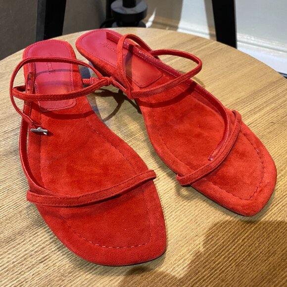 Madewell Maycie Asymmetric T-Strap Sandal - Picture 2 of 9